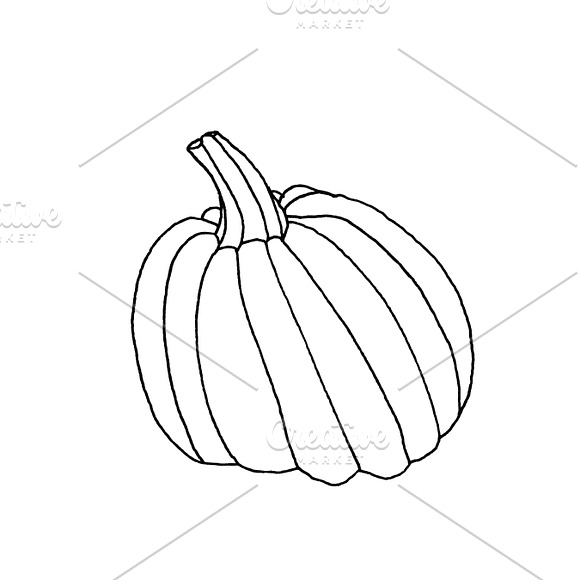 Halloween Pumpkins Clip Art in Illustrations - product preview 11