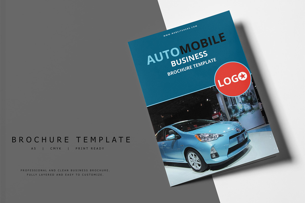 Brochure Template 10 in Brochure Templates - product preview 8