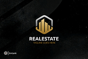 Hexa House - Real Estate Logo