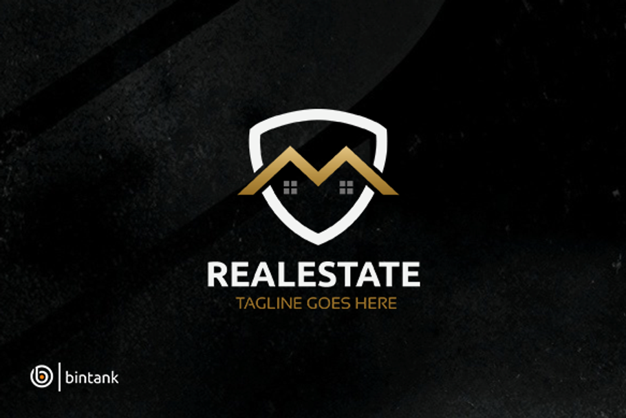 M House - Real Estate Logo