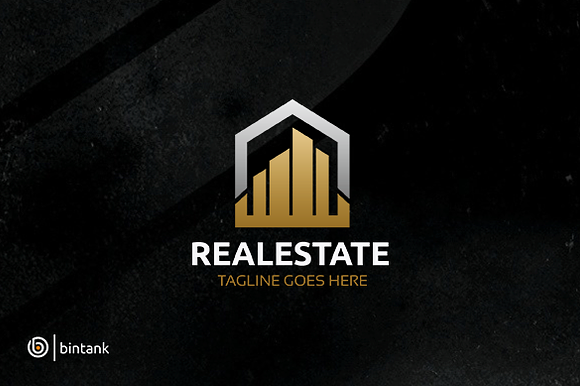 Building - Real Estate Logo in Logo Templates - product preview 1
