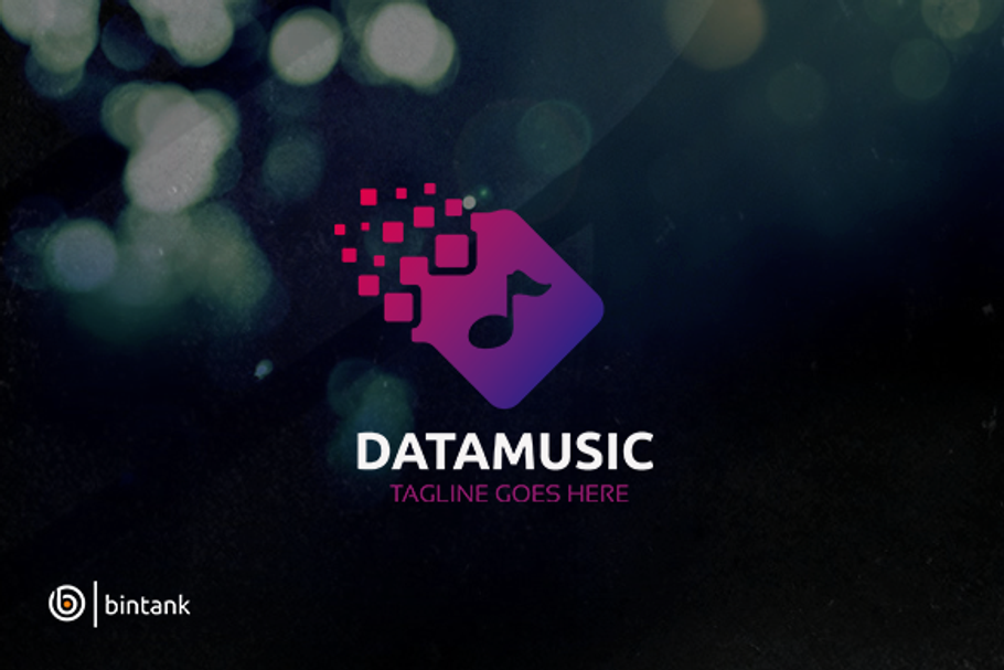 Data Music Logo in Logo Templates - product preview 8
