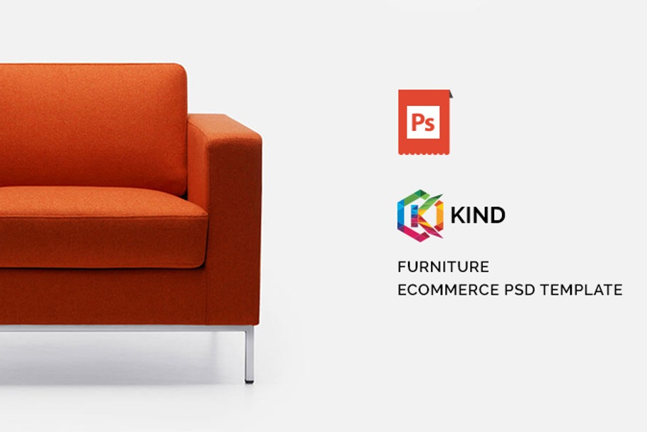 Kind - Furniture & Home PSD Template