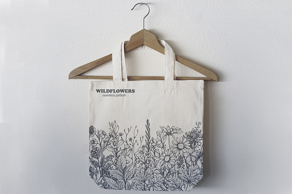 Herbs and wildflowers in Illustrations - product preview 8