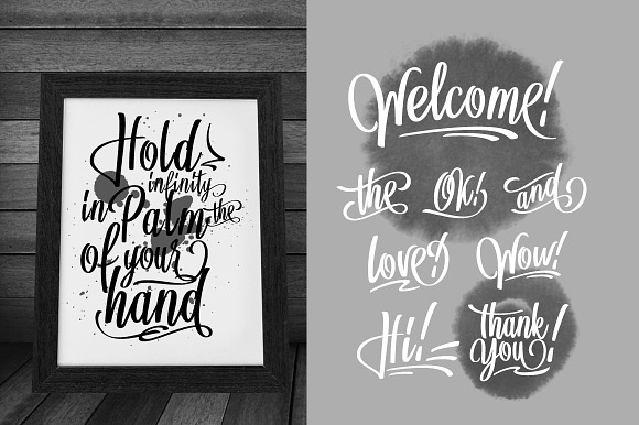 BrushWork TypeFace in Script Fonts - product preview 1