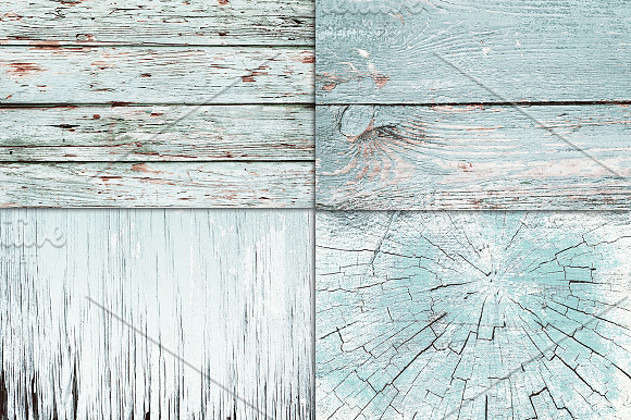 Shabby distressed white wood texture in Textures - product preview 1