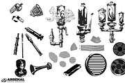 Whistles & Vents Vector Pack