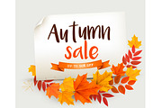 Autumn Sale Card 