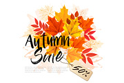 Autumn Sale Card