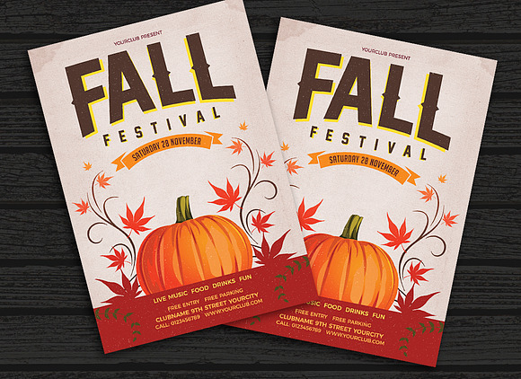 Fall Festival in Flyer Templates - product preview 1