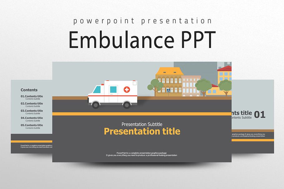 Ambulance PPT in PowerPoint Templates - product preview 8