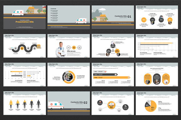 Ambulance PPT in PowerPoint Templates - product preview 1