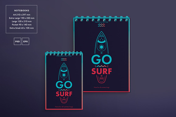 Branding Pack | Go Surf in Branding Mockups - product preview 6
