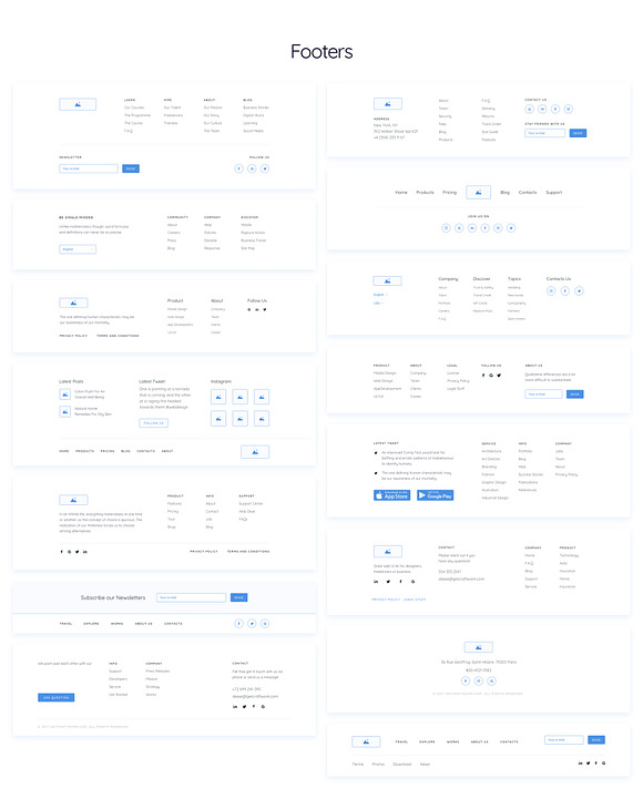Method Wireframe Kit [200+ Blocks] in Wireframe Kits - product preview 4