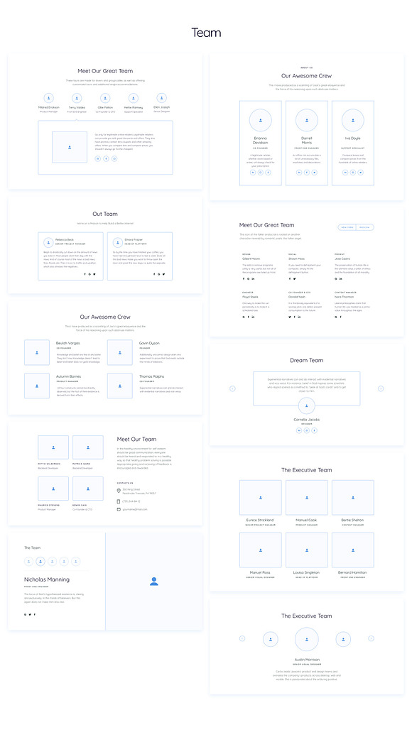 Method Wireframe Kit [200+ Blocks] in Wireframe Kits - product preview 6
