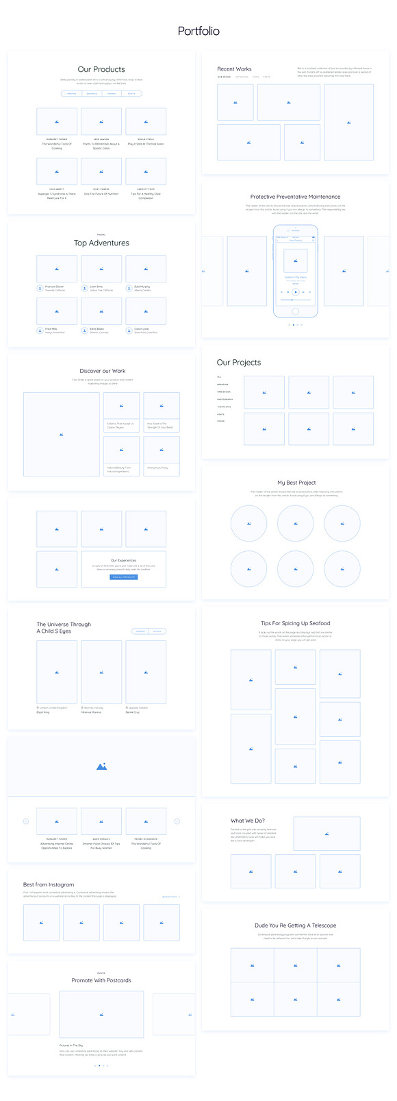 Method Wireframe Kit [200+ Blocks] in Wireframe Kits - product preview 11