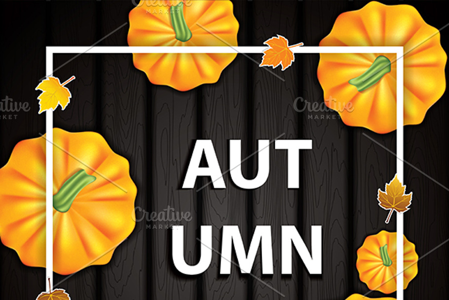 Autumn background in Illustrations - product preview 8