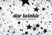 Twinkle Stars photoshop brushes
