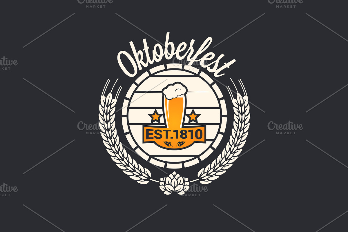 oktoberfest logo in Logo Templates - product preview 8