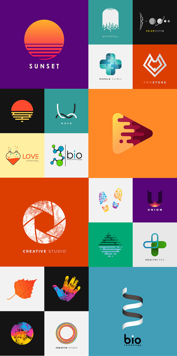 20 Creative Logo VOL.2 (94%OFF) in Logo Templates - product preview 1