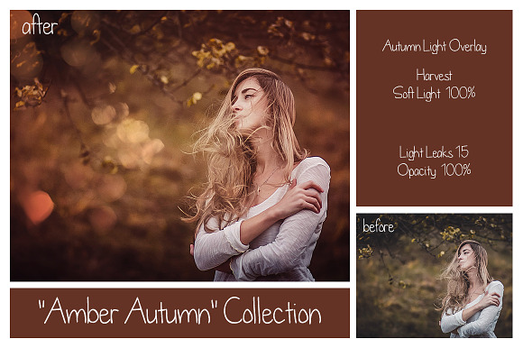 55 Dreamy Autumn Light Overlays in Textures - product preview 6