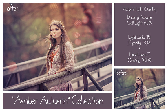 55 Dreamy Autumn Light Overlays in Textures - product preview 9