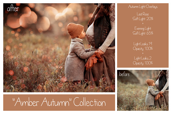 55 Dreamy Autumn Light Overlays in Textures - product preview 10
