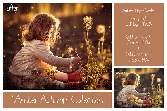 55 Dreamy Autumn Light Overlays in Textures - product preview 14