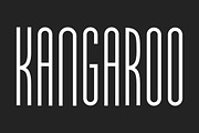 KANGAROO - Condensed Sans Serif