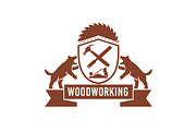 Tasmanian Devil Woodworking Crest