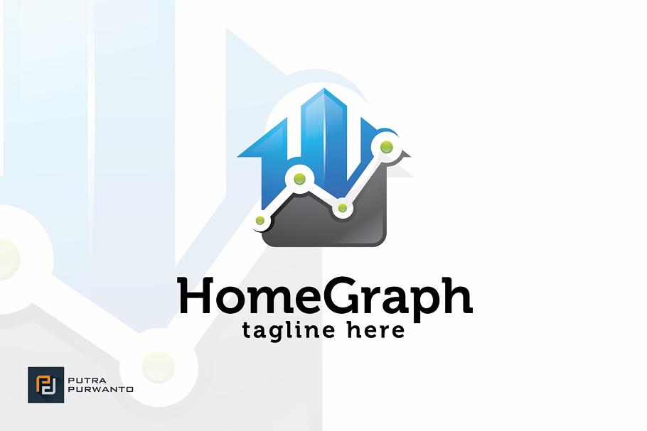 Home Graph - Logo Template in Logo Templates - product preview 8