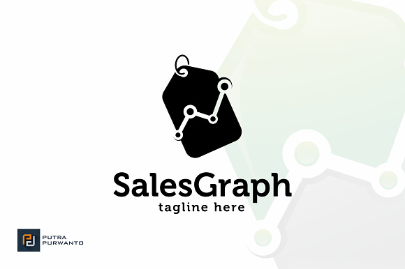 Sales Graph - Logo Template in Logo Templates - product preview 1