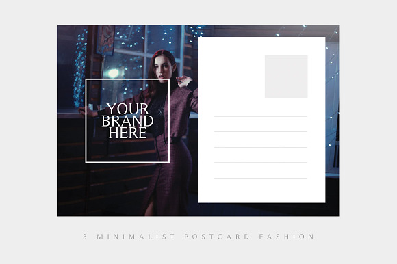3 Fashion Sales Postcard in Postcard Templates - product preview 6