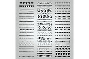 Vector Hand Drawn Dividers 