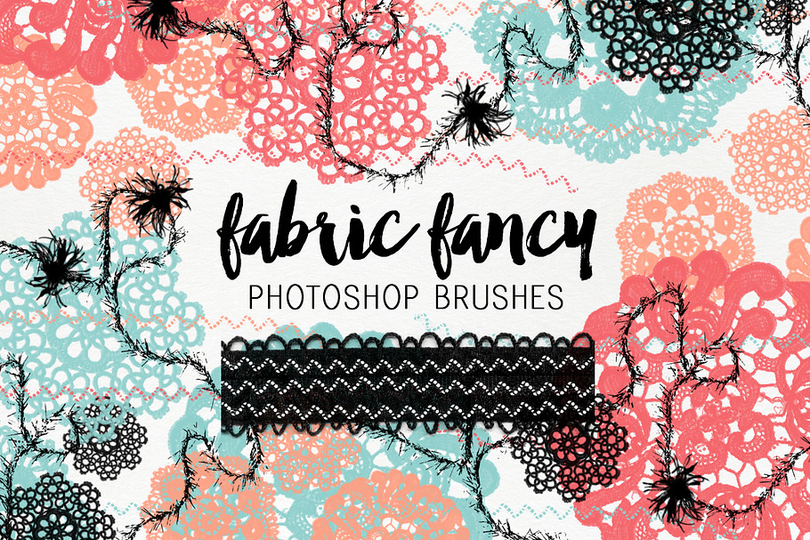Fabric Fancy photoshop brushes in Photoshop Brushes - product preview 8
