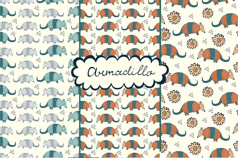 Armadillo Patterns in Patterns - product preview 8