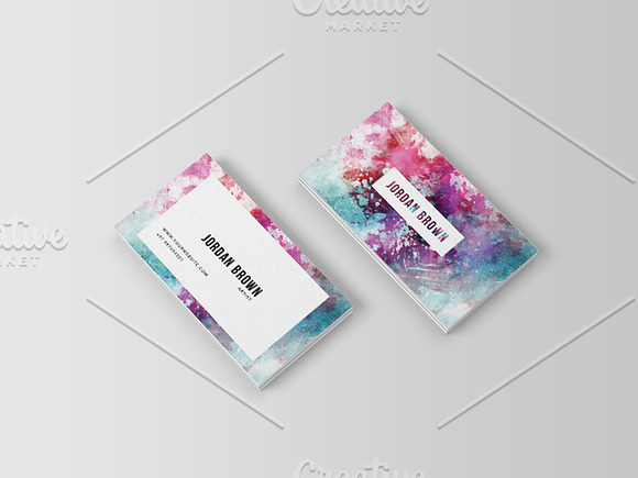 Amelie | Business Card Template in Business Card Templates - product preview 1