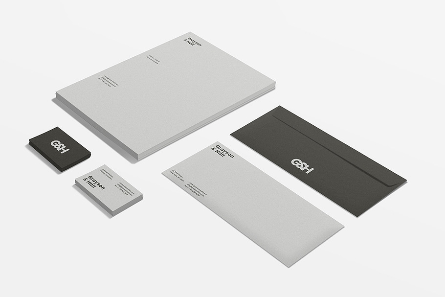 Modern Stationery Set in Stationery Templates - product preview 8