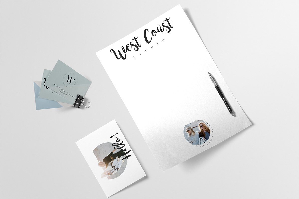 Logo & Brand Suite - West Coast in Logo Templates - product preview 8
