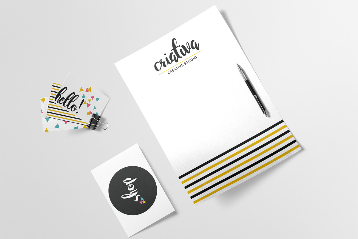 Logo & Brand Suite Criativa in Logo Templates - product preview 8