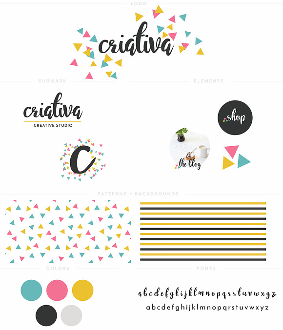 Logo & Brand Suite Criativa in Logo Templates - product preview 3