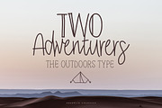 Two Adventurers Font + Bonus