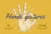 16 Hands Gestures