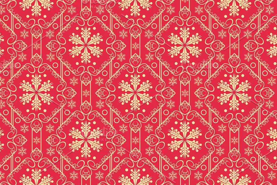 Christmas wallpaper pattern in Patterns - product preview 8