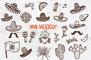 Mexican Party big set + patterns