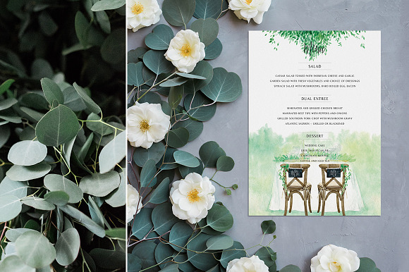 Rustic Wedding Invitation Kit in Wedding Templates - product preview 1