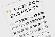 72 Vector Chevrons