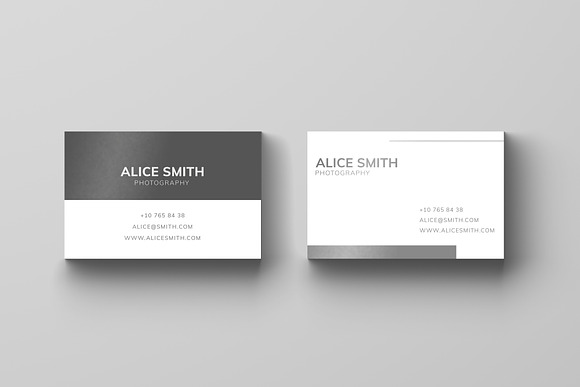 STEVE | BUSINESS CARD TEMPLATES in Business Card Templates - product preview 2