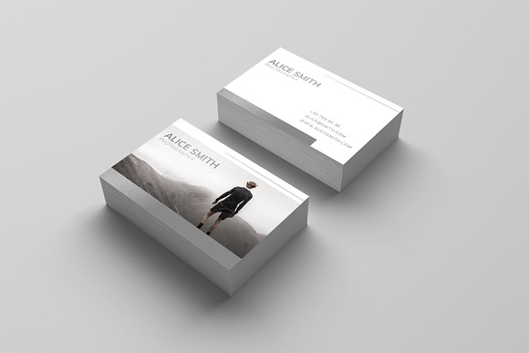 STEVE | BUSINESS CARD TEMPLATES in Business Card Templates - product preview 4