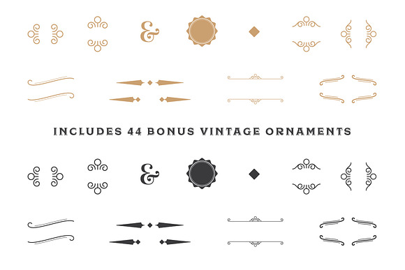 Vintage Label & Logo Templates in Logo Templates - product preview 1